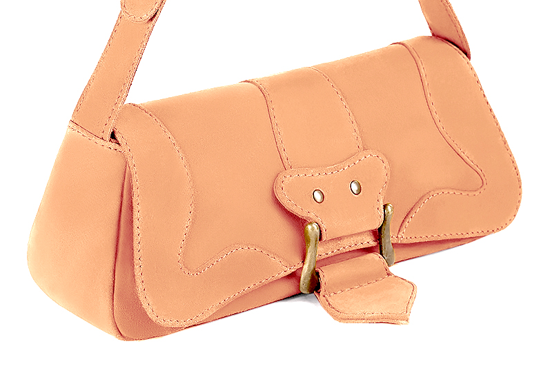 Handcrafted women's small luxurious elegant handbag in premium marigold orange leather. Perfect for elevated everyday style.   
                Choose from our luxurious collections of leather and fabric to perfectly match your handbags to your outfits.